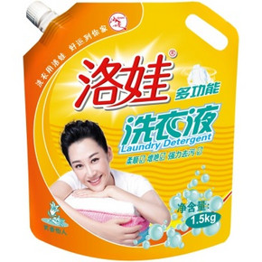 囤货好价# 洛娃 多功能洗衣液1.5kg*15件 107元(207-100元)