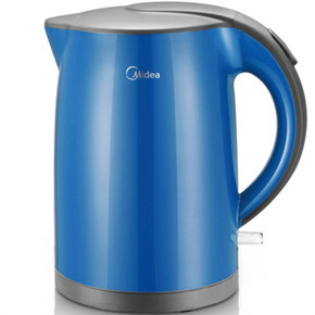 Midea 美的 WH517E2g  电热水壶 蓝玉1.7L 69元包邮(79-10券)