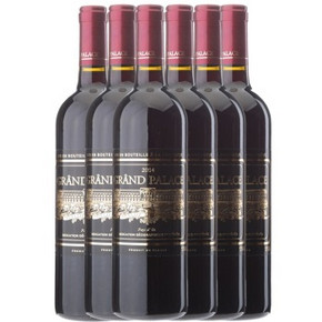 大皇宫美乐 干红葡萄酒整箱装 750ml*6瓶  158元包邮