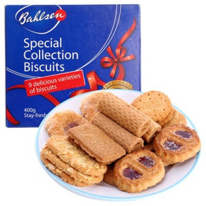 波兰进口 Bahlsen 百乐顺 集锦系列饼干400g 折23元(39.9，99-50)