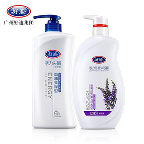 好迪 活力去屑洗发水750ml+活力花香沐浴露750ml 29.9元包邮(49.9-20券)