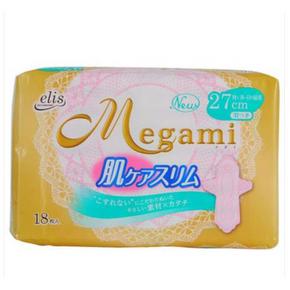 日本megami 大王 日夜用卫生棉卫生巾18枚27cm 19元