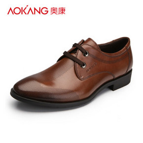AOKANG 奥康 春季新款真皮男士商务皮鞋 99元包邮