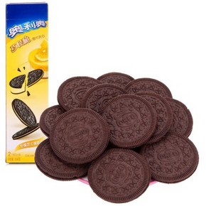 Oreo 奥利奥 巧轻脆薄片夹心 柠檬芝士蛋糕 104g 折2.9元(4.9，99-40)