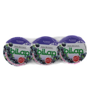 泰国进口 比纳 Bilap 椰纤果 蓝莓味 324g 5.1元(可199-100)