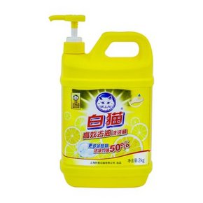 白猫 高效去油洗洁精2000g  10.9元