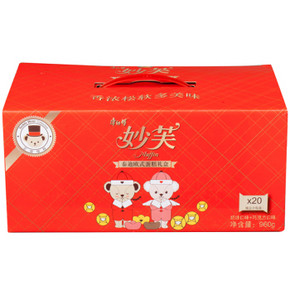 康师傅 妙芙泰迪 欧式蛋糕礼盒（巧克力+奶油） 960g 29.9元
