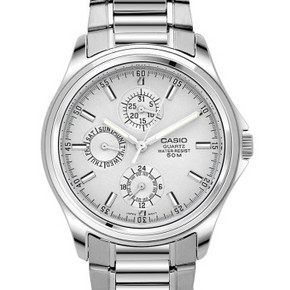 手机端：卡西欧(CASIO)手表 指针系列石英男表 MTP-1246D-7A经典款 199元(还可300-30)