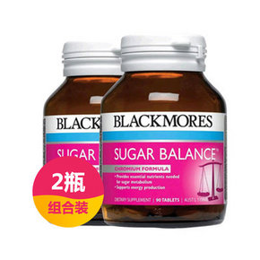 Blackmores 澳佳宝 血糖平衡片 90粒x2瓶 券后138元包邮