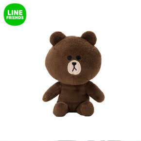 秒杀抢购# LINE FRIENDS 布朗熊暖手宝 3元包邮