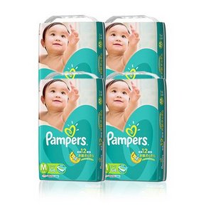 日本 Pampers 帮宝适 超薄干爽系列纸尿裤 M 64*4包 300元包邮