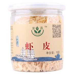 富昌 虾皮 虾米皮 70g 折6.9元(13.8，买1送1)