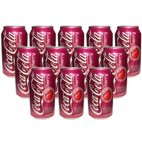 美国进口 可口可乐 Coca Cola 樱桃味355mlx12 46.9元