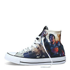 粉丝必buy# CONVERSE 匡威 All Star 正义联盟成员印花帆布鞋 249元包邮