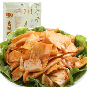 开胃小菜# 百草味 香辣脆笋 200g 折6.2元(8.9，3件7折)