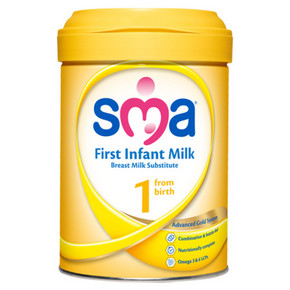 英国 惠氏 SMA 金装版婴幼儿配方奶粉 1段 900g 99元