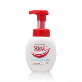日本 COW 牛乳石碱 共进社 SkinLife 祛痘泡沫洗面奶 200ml 35元