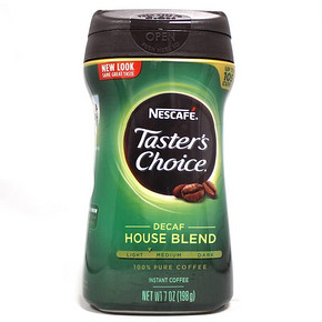 NESTLE 雀巢 中轻度烘焙无因速溶咖啡198g 34元(59元，99-40)
