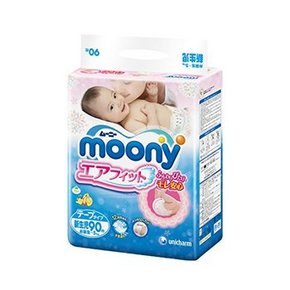 日本Moony尤妮佳纸尿裤NB90片 72元(2包起售)