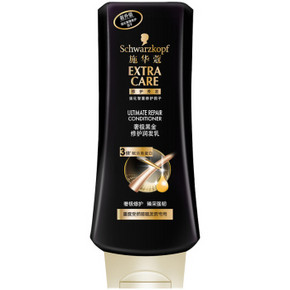 施华蔻 奢极黑金修护润发乳400ml 19.9元