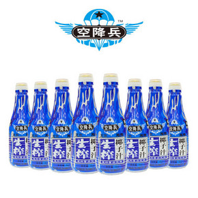 空降兵 生榨椰子汁植物蛋白饮料 1Lx8瓶 47.2元