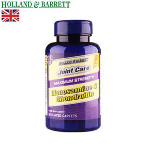 HollandBarrett 英国原装 氨糖骨胶原复合片60片 19.9元包邮(日常140)