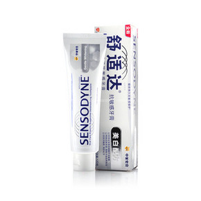 舒适达 经典美白抗敏牙膏120g*6支+洗洁精x2瓶 102元(202-100券)