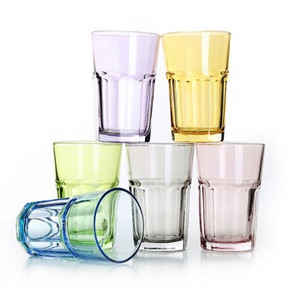 克芮思托 NC-8629 炫彩玻璃水杯 320ml*6只 39元