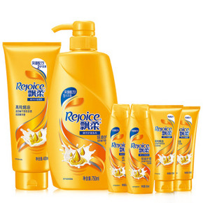 手机端# 飘柔 洗发水750ml+护发素400ml+洗发水80ml*2+护发素80ml*2 49.9元