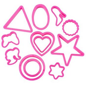 手慢无# ACA 北美电器 ABT-OP12 烘焙工具饼干模具12件套 1元(日常49)