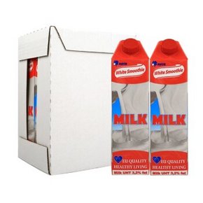 波兰进口优雅牧场 超高温灭菌全脂牛奶1L*6盒 39.9元