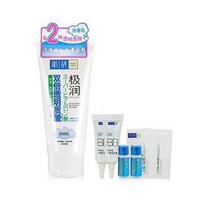 Mentholatum 曼秀雷敦  肌研极润洁面乳100g+小样套装 折28.8元(36，2件8折)