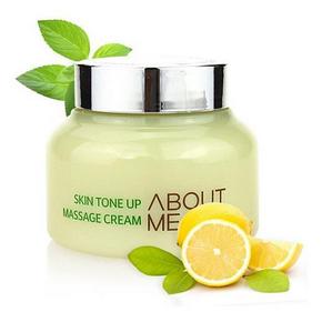 最炫去黄膏# 韩国 ABOUTME 柠檬保湿按摩面霜 150ml 70元包邮(88-18)