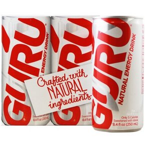 加拿大进口 大师GURU 低糖能量饮料 24x250ml 59元(109-50)