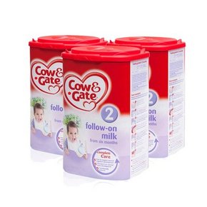 Cow & Gate 英国牛栏 婴幼儿奶粉 2段 900g*3罐 335元(355-20券)