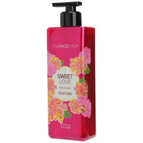 The face shop 菲诗小铺 甜蜜爱恋香水沐浴露 500ml 29.9元