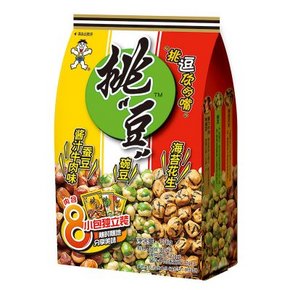 旺旺 挑豆组合包 176g 4.9元