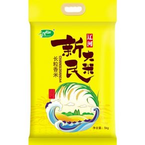 十月稻田  新民长粒香大米 东北大米 5kg 36.8元