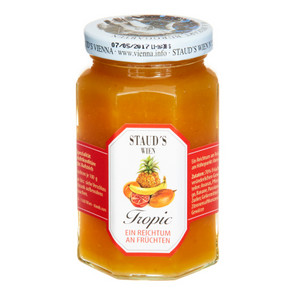奥地利 STAUD’S 施陶尔兹 热带多种水果果酱 250g 折19.9元(39.9，199-100)