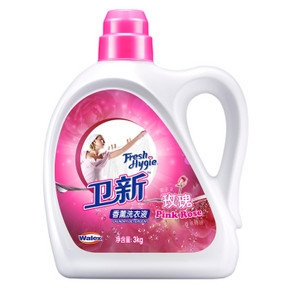 卫新 香薰洗衣液 索菲亚玫瑰 3kg 折19.9元(39.9，2件5折)