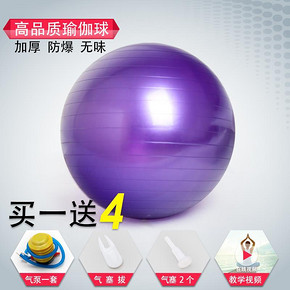 蓝鹰 加厚防爆孕妇瘦身瑜伽球 赠工具 9.9元包邮(12.9-3券)