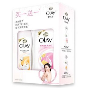 玉兰油 沐浴露深润滋养型720ml+洁净滋润型200ml 25.9元