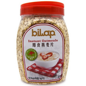 Bilap 比纳 即食燕麦片1kg 9.9元(19.9，199-100)
