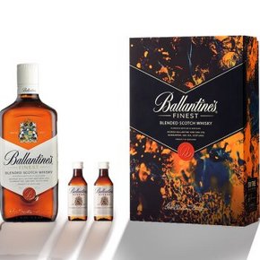 Ballantine 百龄坛 特醇苏格兰威士忌 700ml +50mlx2瓶酒伴 83元(108，399-100)