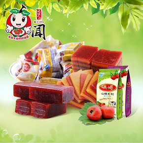 闻山楂饴布丁套餐 共1070g 5大包2口味 16.9元包邮(26.9-10券)