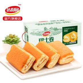 达利园 瑞士卷 香蕉味1500g 34.9元包邮
