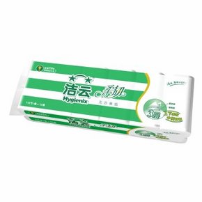 洁云  柔韧110节无芯卷筒卫生纸*12卷  折9.9元(19.9X5-50)
