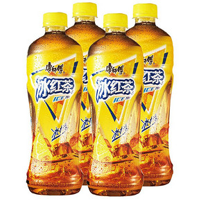 康师傅 冰红茶 550ml x4瓶 7.9元包邮