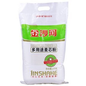 金沙河面粉 多用途麦芯粉 5kg 19.9元
