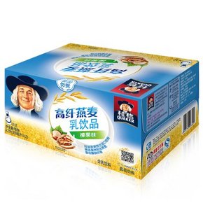 华北/华中# 桂格 高纤燕麦乳 榛果味 350ml*12瓶 9.9元
